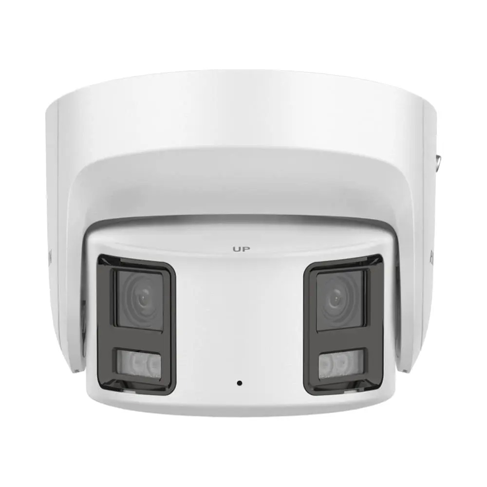 Панорамна IP-відеокамера 8 Мп Hikvision DS-2CD3387G2P-LSU/SL (C) (4 мм) ColorVu для системи відеонагляду