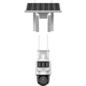 IP-відеокамера 4G 4 Мп Hikvision DS-2DE2C400IWG-K/4G/C05S10 4МП (2.8мм) із сонячною панеллю та вбудованим акумулятором