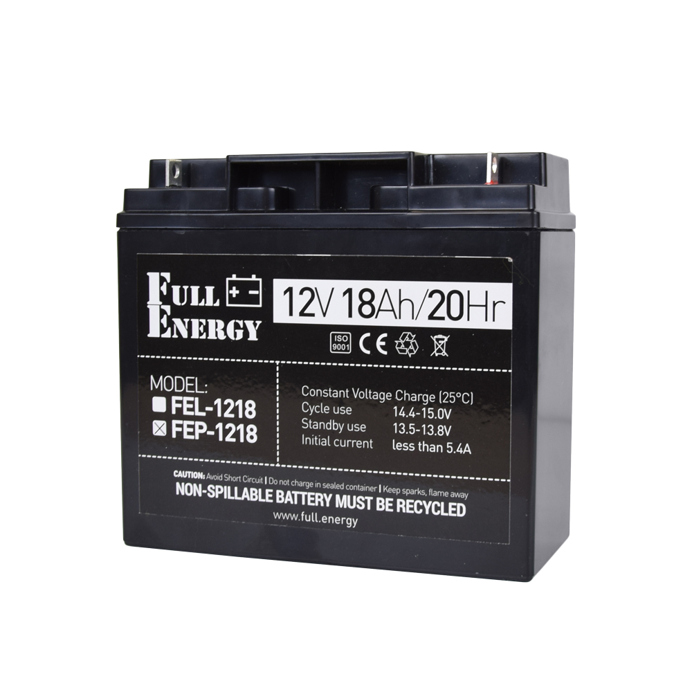 Акумулятор 12В 18А·год для ДБЖ Full Energy FEP-1218