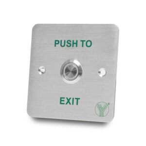 Кнопка виходу Yli Electronic YWP-880C(LED) водонепроникна з LED-підсвічуванням