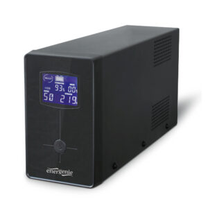 Джерело безперебійного живлення EnerGenie EG-UPS-033 1200ВА / 720Вт лінійно-інтерактивне з LCD-дисплеєм